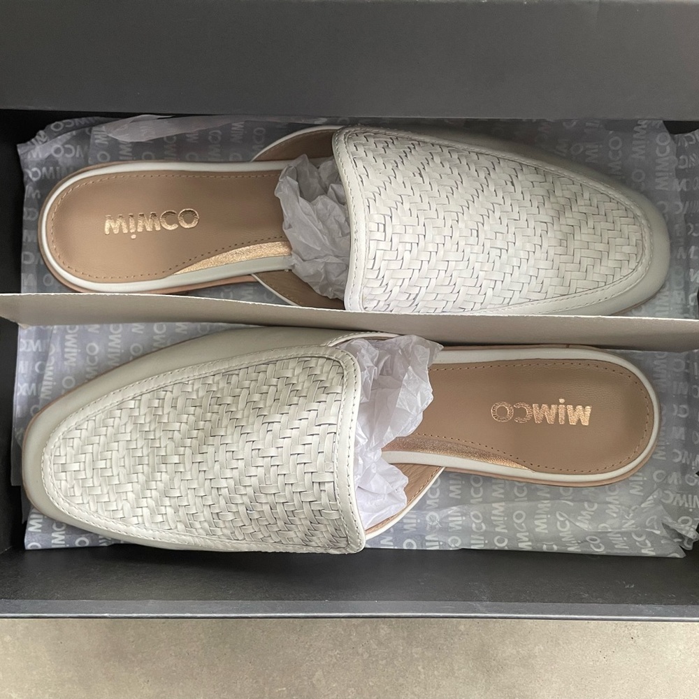 Mimco Savor Slipper White - Picture 4 of 9